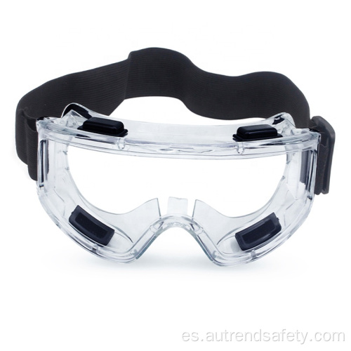 Gafas protectoras de ojos transparentes para uso médico